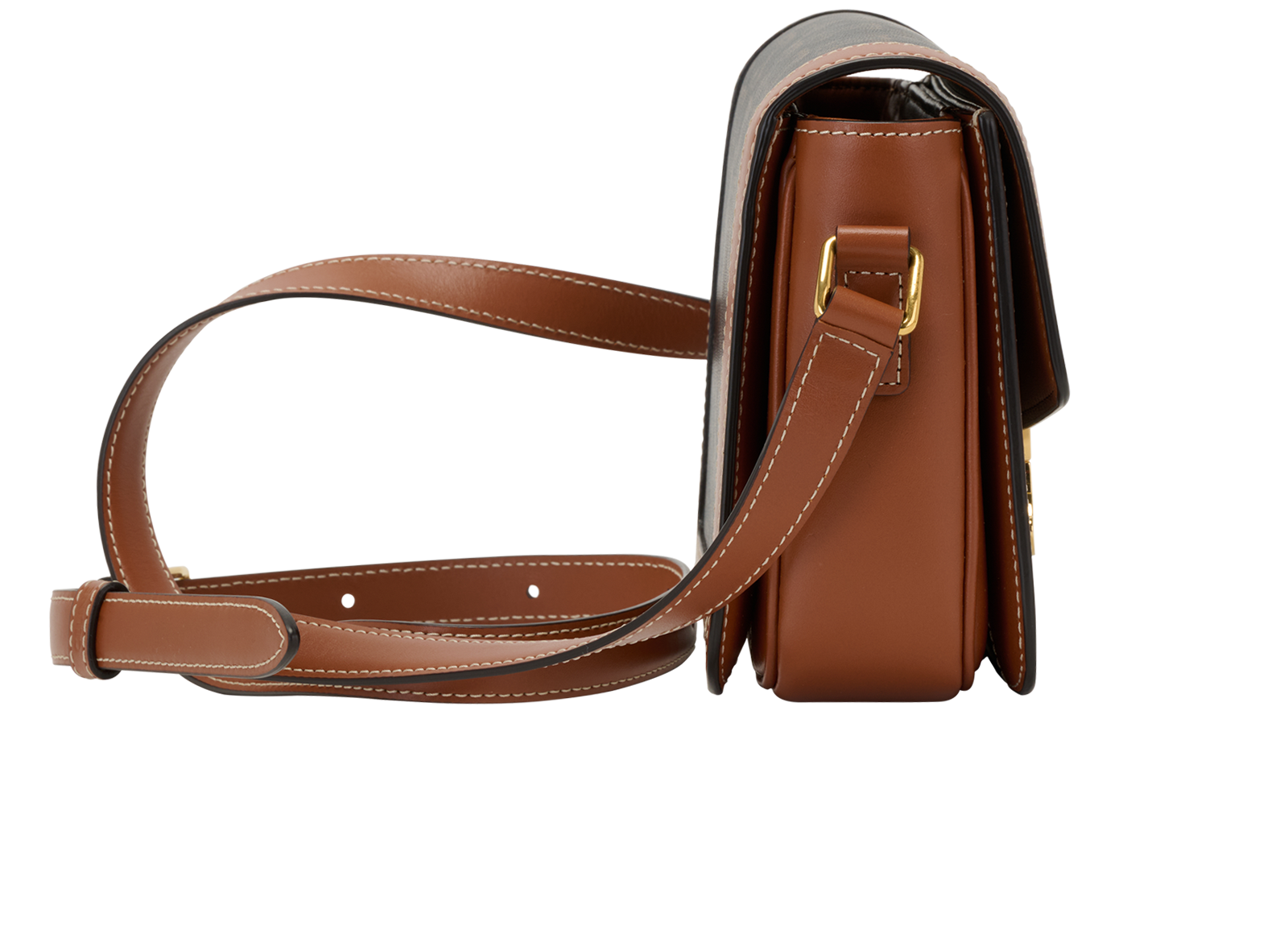 Teen Triomphe, &pound;1,500, Handbags, Brown, Canvas, Side view